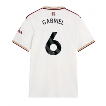 Billige Fotballdrakt Arsenal Gabriel Magalhaes #6 Replika Tredjedrakt 2025-26 Kortermet